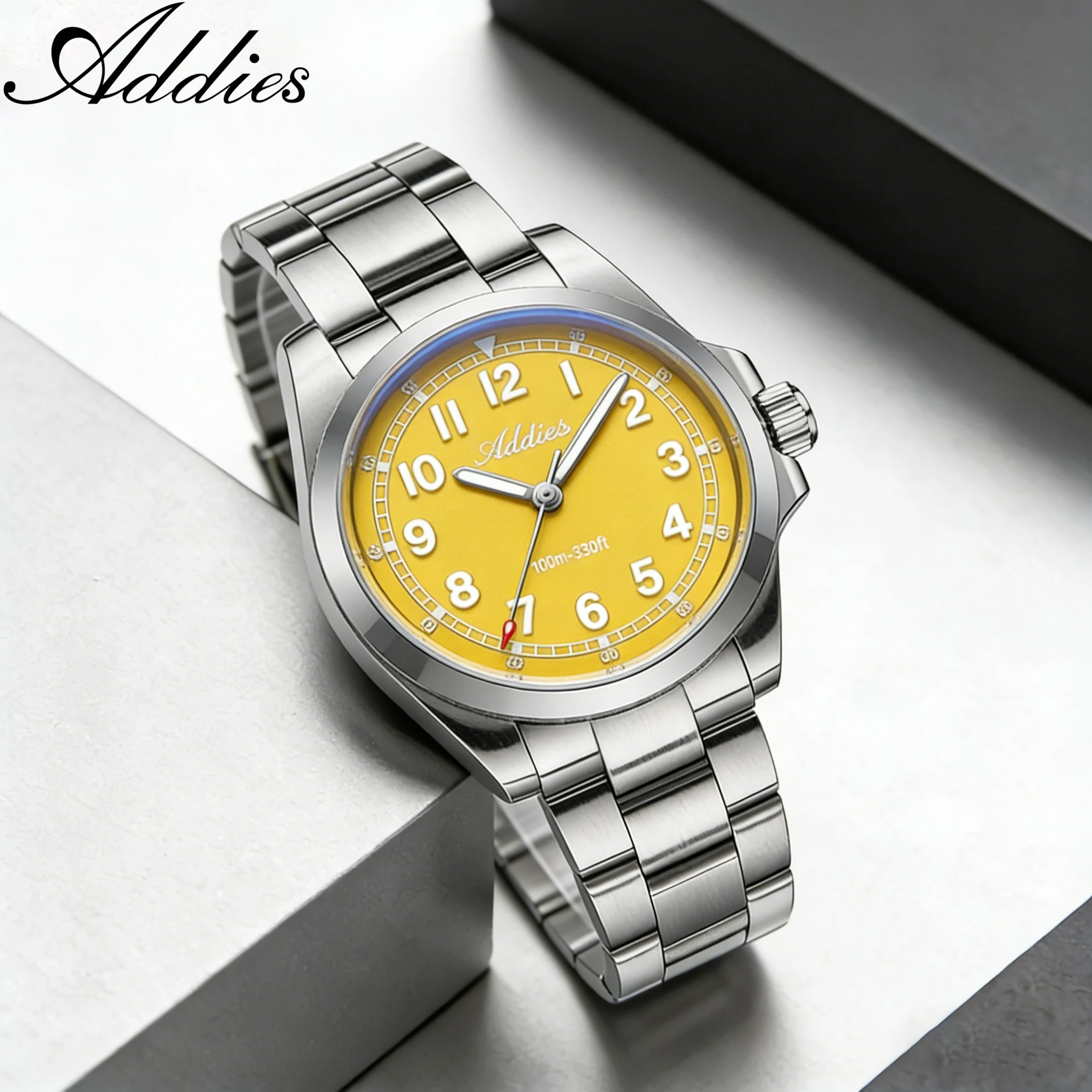 ADDIESDIVE AD2521 Luxury Watch for Woman 36mm Sapphire Glass BGW9 Blue Luminous 316L Stainless Steel Waterproof Diving Watches
ADDIESDIVE AD2521 Luxury Watch for Woman 36mm Sapphire Glass BGW9 Blue Luminous 316L Stainless Steel Waterproof Diving Watches