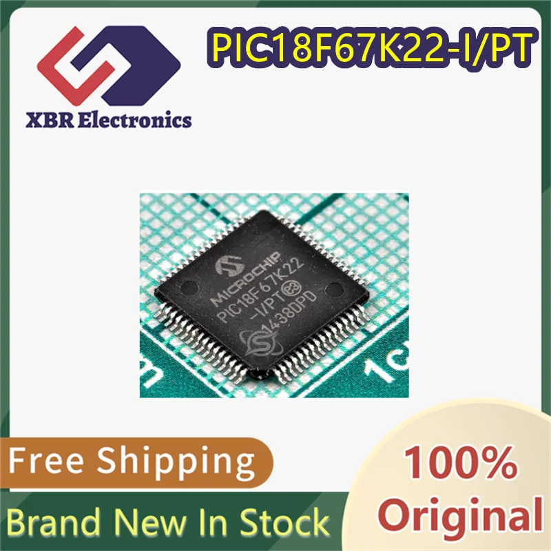 (3/30 pieces) PIC18F67K22-I/PT PIC18F67K22 Microcontroller Chip Microcontroller QFP64 Brand New Genuine Original Free Shipping
(3/30 pieces) PIC18F67K22-I/PT PIC18F67K22 Microcontroller Chip Microcontroller QFP64 Brand New Genuine Original Free Shipping