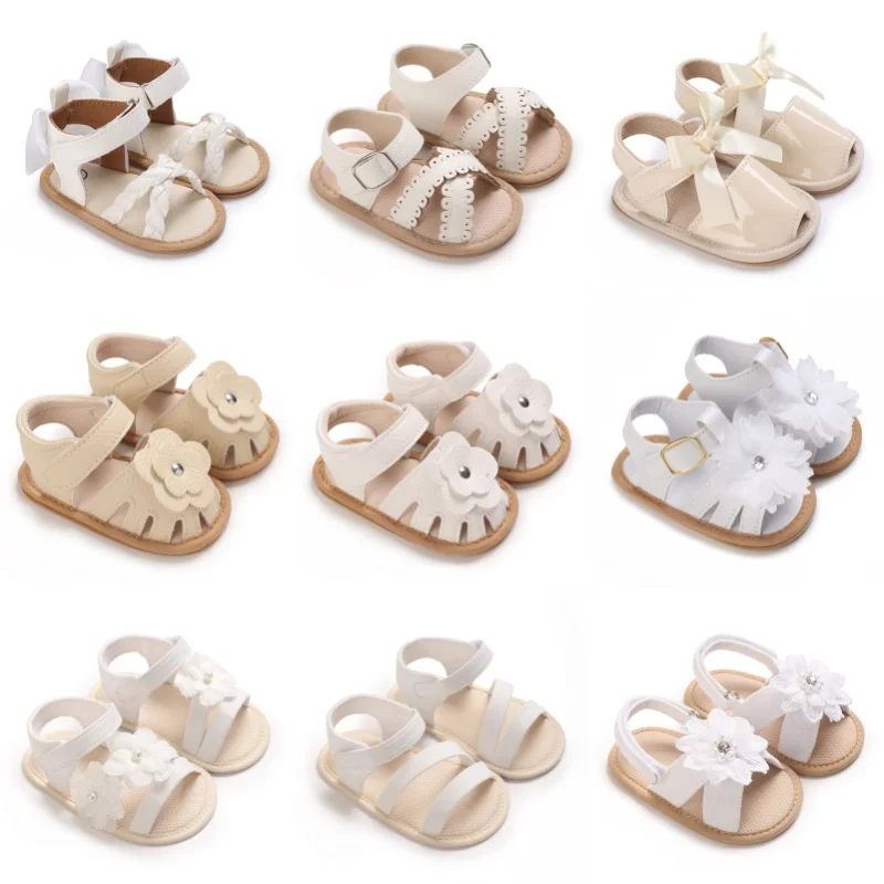 Baby Learning Walk Shoes, Flower Princess Beach Sandals, Soft Sole Footwear for Newborn Infants 0-18M
Baby Learning Walk Shoes, Flower Princess Beach Sandals, Soft Sole Footwear for Newborn Infants 0-18M