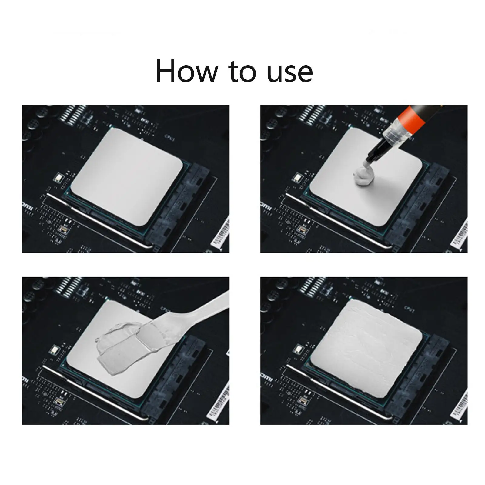 Thermal Compound Paste 4G Cooling Paste Easy to Apply Thermal Conductive Grease 13.5W/M·K Heatsink for CPU Processor PC GPU MT9
Thermal Compound Paste 4G Cooling Paste Easy to Apply Thermal Conductive Grease 13.5W/M·K Heatsink for CPU Processor PC GPU MT9