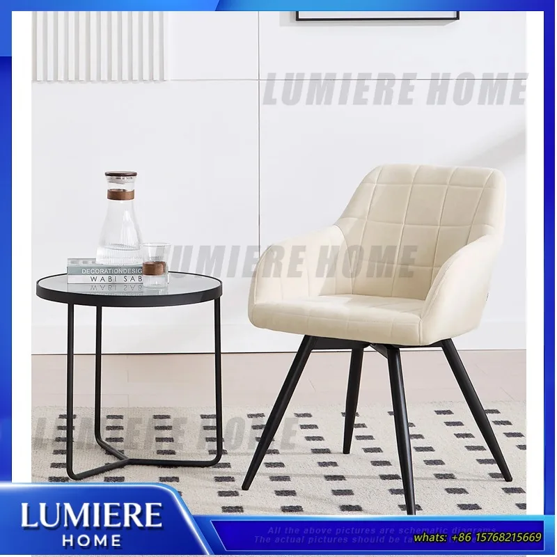 Ergonomic Swivel Dining Chair Velvet Upholstered Kitchen Chair with Metal Legs Armrest Rotating Seat for Restaurant Living
Ergonomic Swivel Dining Chair Velvet Upholstered Kitchen Chair with Metal Legs Armrest Rotating Seat for Restaurant Living