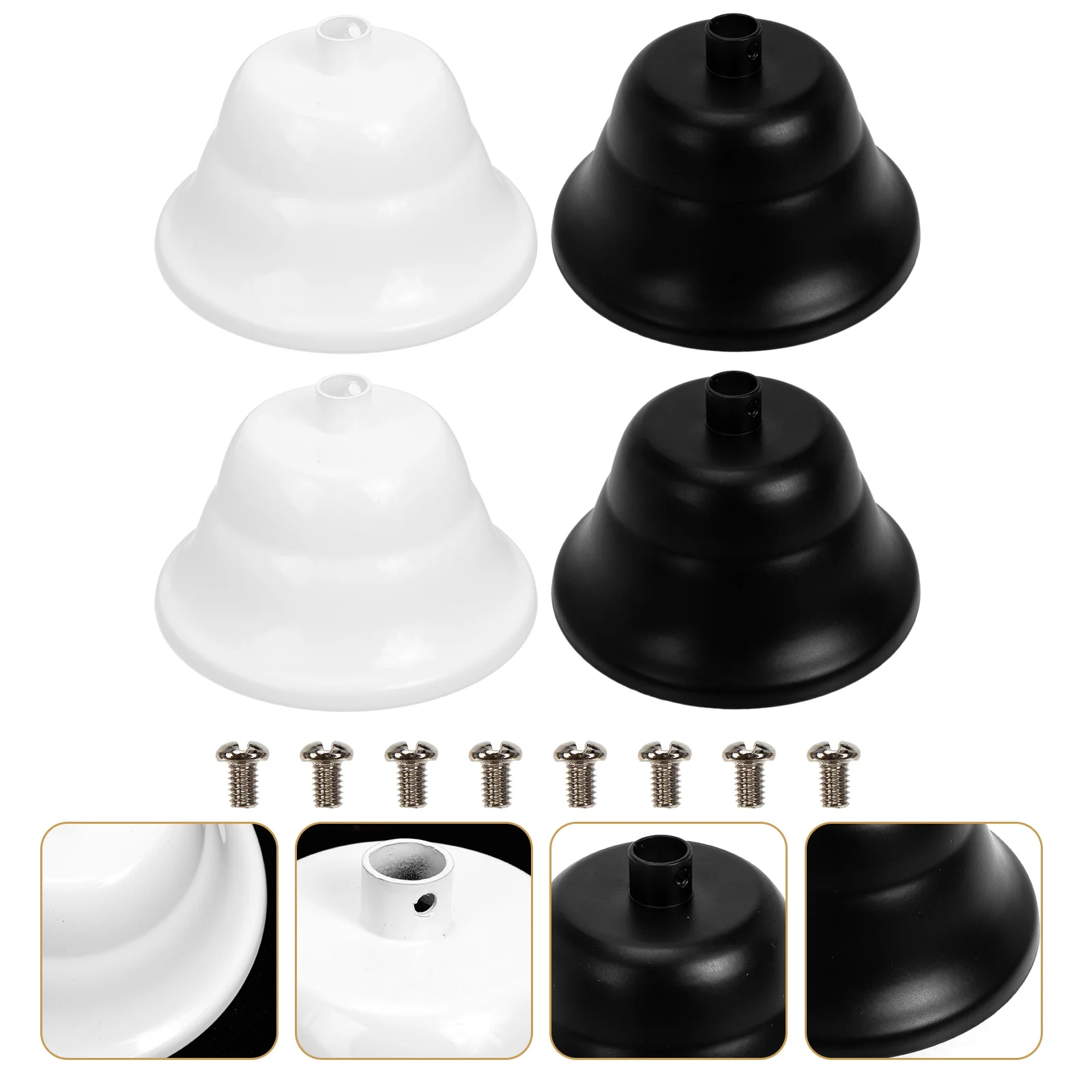 4 Sets Chandelier Ceiling Tray Professional Lamp Base Lights Shades Plate Caps for Iron DIY Accessory
4 Sets Chandelier Ceiling Tray Professional Lamp Base Lights Shades Plate Caps for Iron DIY Accessory