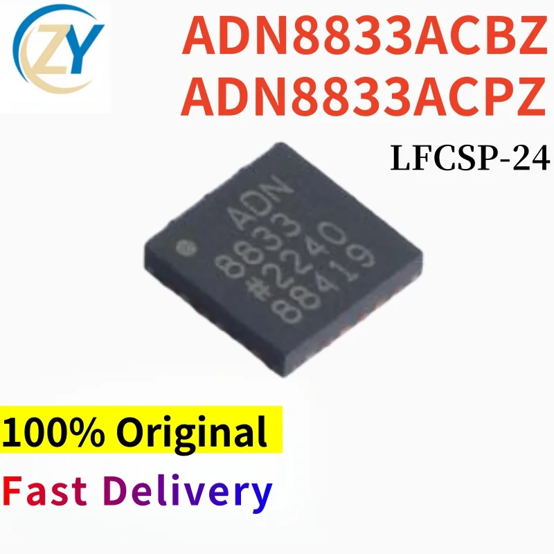 (2pcs) ADN8833 ADN8833ACBZ PMICs ADN8833ACPZ LFCSP24 100% Original & In Stock
(2pcs) ADN8833 ADN8833ACBZ PMICs ADN8833ACPZ LFCSP24 100% Original & In Stock