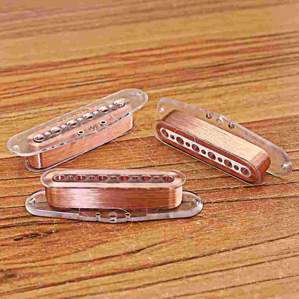3pcs Transparent Humbucker Pickup Bobbin Guitar Screw Side For Pickup Makers For Guitar Accessories 48/50/52mm (White)
3pcs Transparent Humbucker Pickup Bobbin Guitar Screw Side For Pickup Makers For Guitar Accessories 48/50/52mm (White)