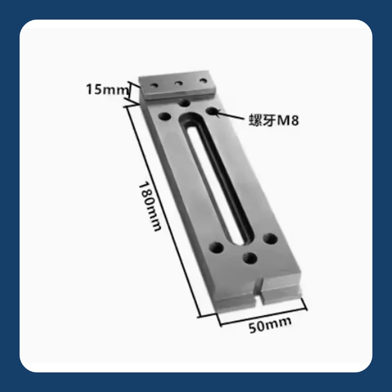 1PC Wire EDM Machine Clamp Tool 120/150X50X15mm Extension Jig Holder Stainless Steel M8 For Sodick DWC Wire Cut EDM Machine 1pc
1PC Wire EDM Machine Clamp Tool 120/150X50X15mm Extension Jig Holder Stainless Steel M8 For Sodick DWC Wire Cut EDM Machine 1pc