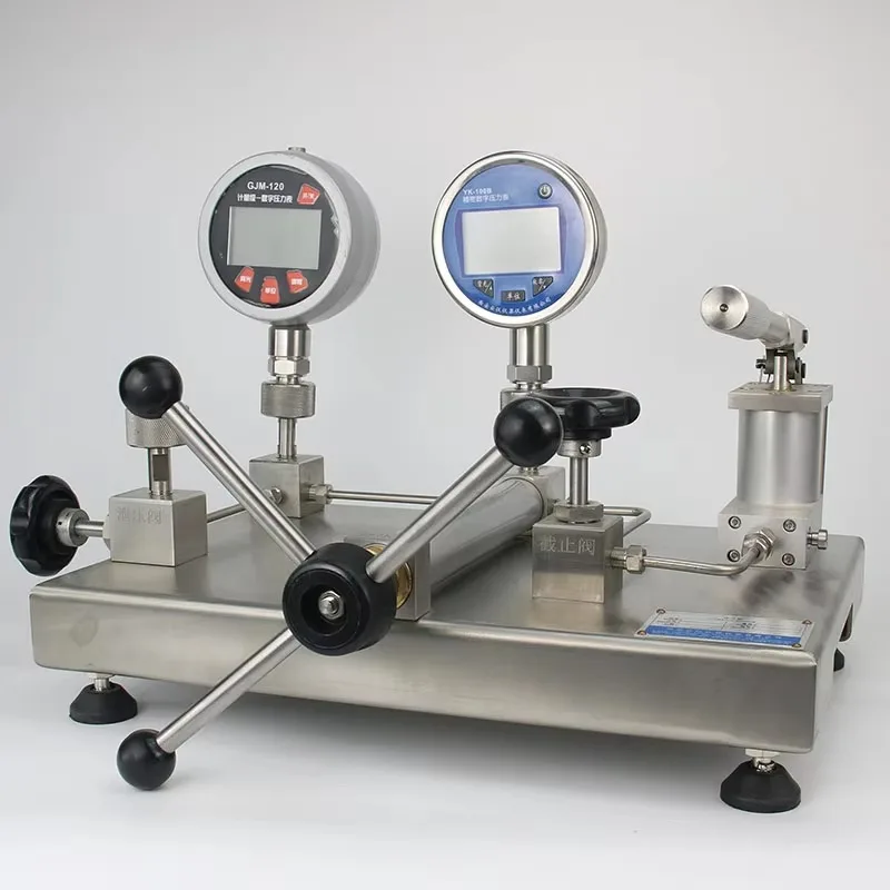 New Product Portable Hydraulic Hand Held 700 Bar Calibration Pumps Differential Pneumatic Pump Pressure Gauge Calibrator
New Product Portable Hydraulic Hand Held 700 Bar Calibration Pumps Differential Pneumatic Pump Pressure Gauge Calibrator