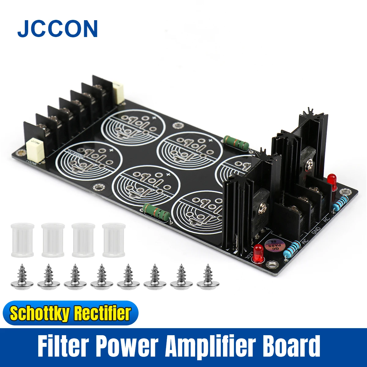 Выпрямительный фильтр Schottky, усилитель мощности, конденсатор линейной платы 120A, плата питания, DIY динамик Amp 120A
Выпрямительный фильтр Schottky, усилитель мощности, конденсатор линейной платы 120A, плата питания, DIY динамик Amp 120A