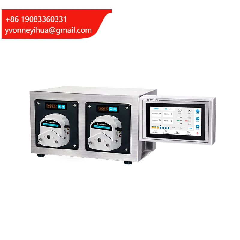 UTF01 2 Nozzles 4 Nozzles 6 Nozzles Multiple Channels Liquid Filling Pharmaceutical Cosmetic Peristaltic Dosing Pump
UTF01 2 Nozzles 4 Nozzles 6 Nozzles Multiple Channels Liquid Filling Pharmaceutical Cosmetic Peristaltic Dosing Pump