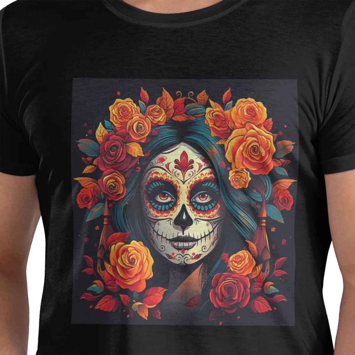 Футболка из 100% хлопка с мексиканским черепом и иллюстрацией Calavera, мужские забавные футболки, мужские футболки с круглым вырезом и коротким рукавом, S-6XL
Футболка из 100% хлопка с мексиканским черепом и иллюстрацией Calavera, мужские забавные футболки, мужские футболки с круглым вырезом и коротким рукавом, S-6XL