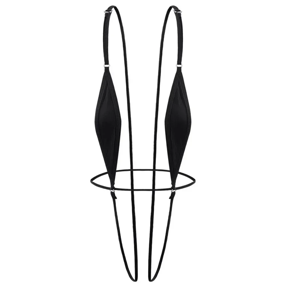 Women Sexy Ice Silk Backless Bodysuit Bikini Lingerie Swimwear G-string Thong Sling Erotic Slim Fit Thin Female Bikini Swimsuit
Women Sexy Ice Silk Backless Bodysuit Bikini Lingerie Swimwear G-string Thong Sling Erotic Slim Fit Thin Female Bikini Swimsuit