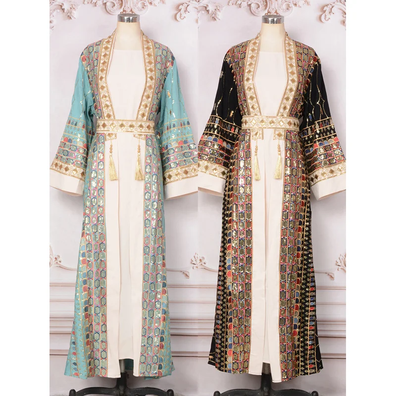 New Style Exclusive Middle East Dubai Women's Fashion New Robe Heavy Beaded Pendant Fashion Dress Gown
New Style Exclusive Middle East Dubai Women's Fashion New Robe Heavy Beaded Pendant Fashion Dress Gown