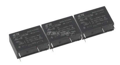 5PCS/lot New original Tyco TE relay PCJ-105D3M PCJ-112D3M PCJ-124D3M 5A 12A 24A 24VDC relay pin 4
5PCS/lot New original Tyco TE relay PCJ-105D3M PCJ-112D3M PCJ-124D3M 5A 12A 24A 24VDC relay pin 4