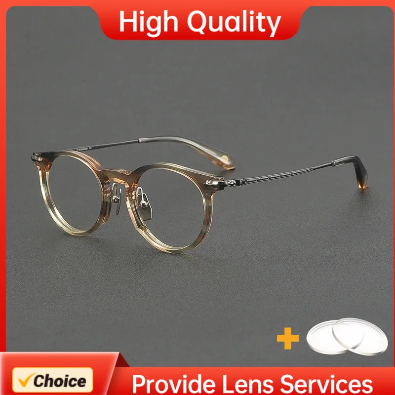 Japan BJ Style High Quality Titanium Glasses Frame Oval Shape Retro Design Eyeglasses Men Women Adults Prescription Lenses
Japan BJ Style High Quality Titanium Glasses Frame Oval Shape Retro Design Eyeglasses Men Women Adults Prescription Lenses