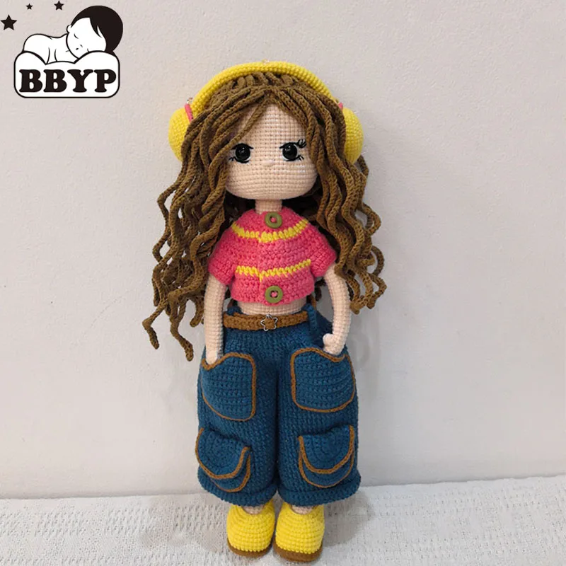 Handmade Knitting Doll Aya girl Crochet Dolls For Home Accessories Pattern Craft Toy Ornaments
Handmade Knitting Doll Aya girl Crochet Dolls For Home Accessories Pattern Craft Toy Ornaments