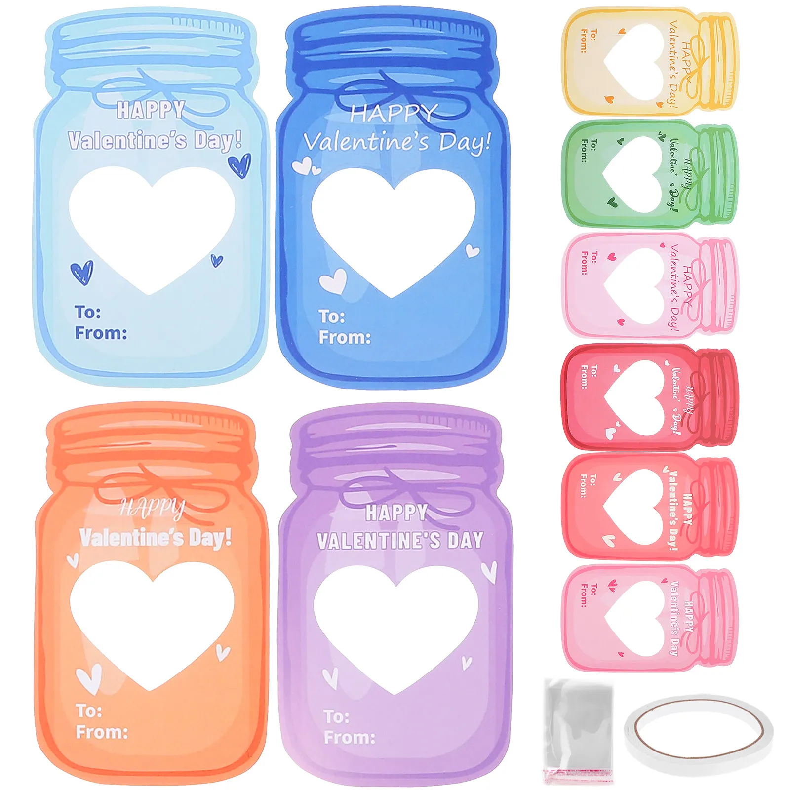 1Set Valentine's Day Floating Bottle Card Premium Paper DIY Heart Message Card Vibrant Detail Gift for Couples Students
1Set Valentine's Day Floating Bottle Card Premium Paper DIY Heart Message Card Vibrant Detail Gift for Couples Students