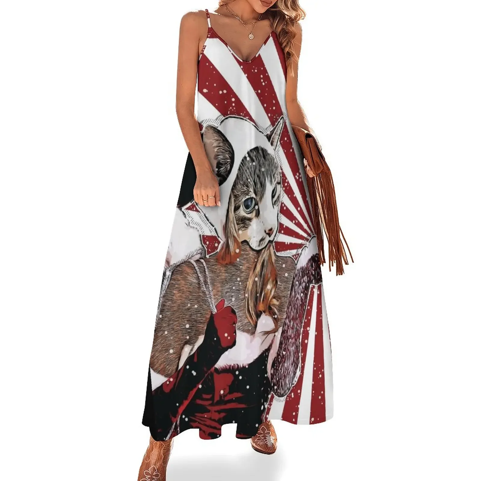 Merry Christmas from the Meowlitia Sleeveless Dress ladies dresses for special occasion dresses for womens
Merry Christmas from the Meowlitia Sleeveless Dress ladies dresses for special occasion dresses for womens