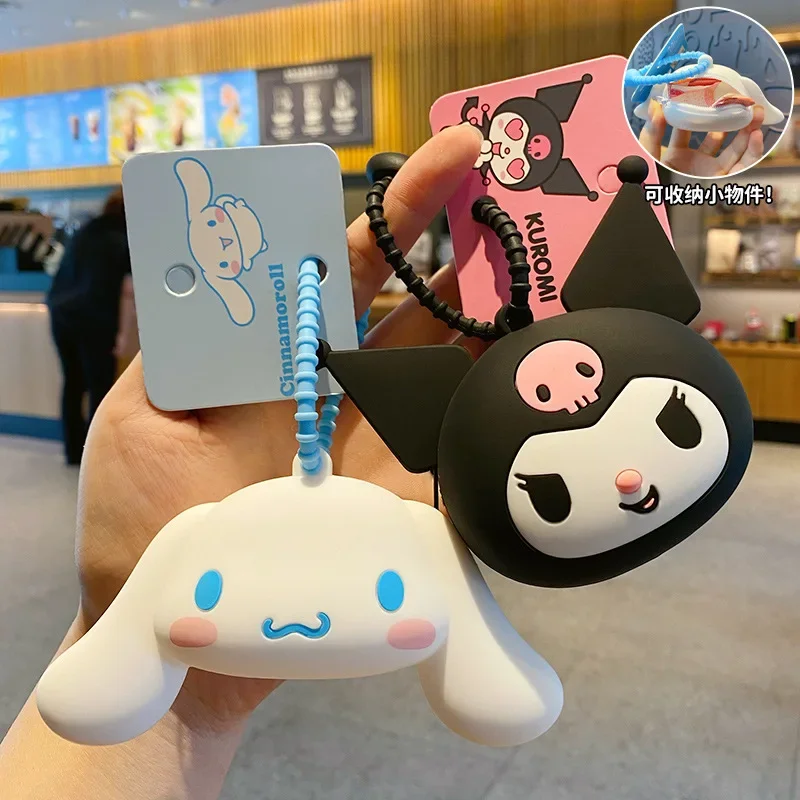 Sanrio Bags My Melody Pochacco Kuromi Cinnamoroll Silicone Waterproof Mini Bag Keychain Decorative Christmas Coin Purse Gifts
Sanrio Bags My Melody Pochacco Kuromi Cinnamoroll Silicone Waterproof Mini Bag Keychain Decorative Christmas Coin Purse Gifts