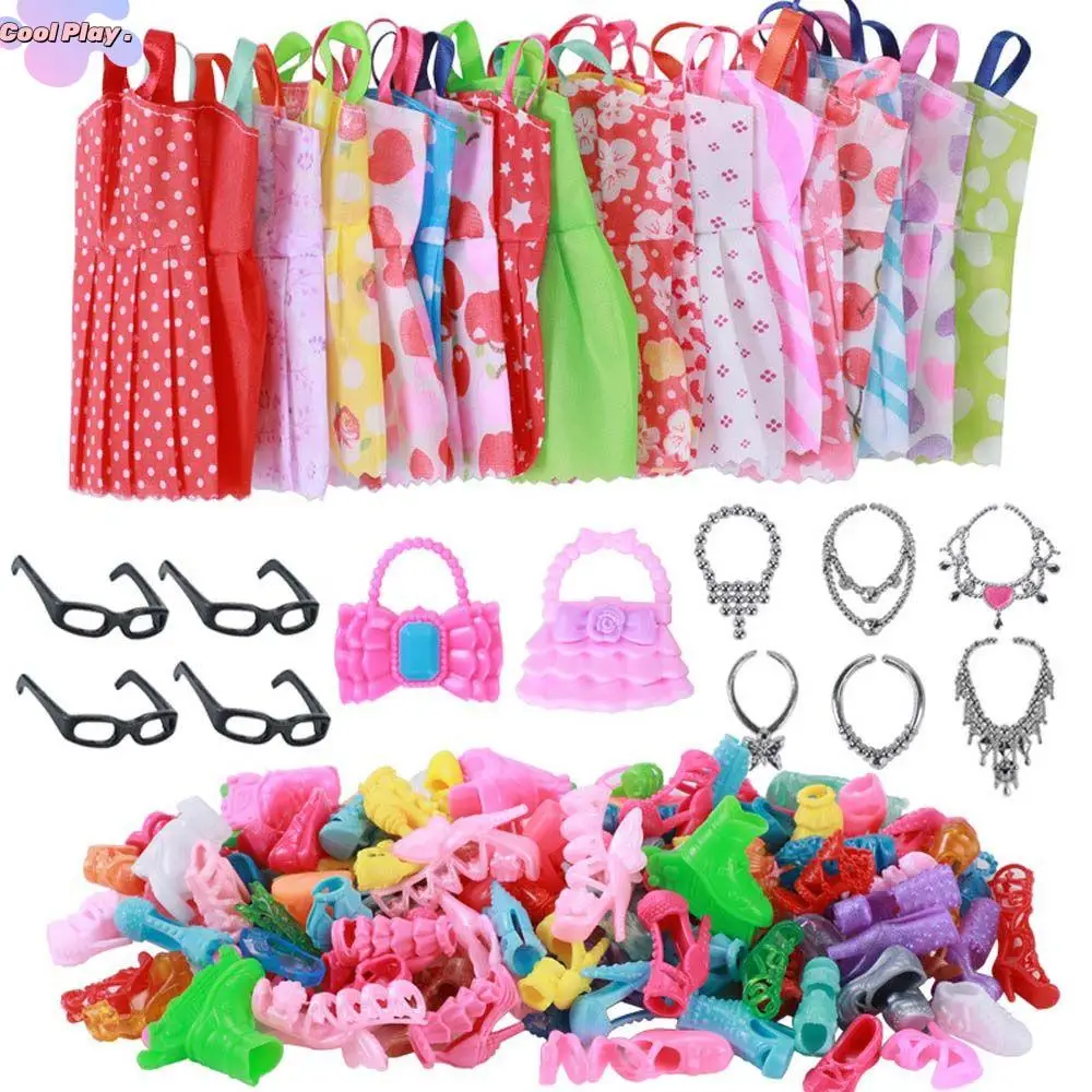 Toy 2 Handbag Children Toy 6 Plastic Necklace 10 Pcs Doll Clothes Dress Doll Dress Doll Accessories BJD Doll 1/6 Doll Clothes
Toy 2 Handbag Children Toy 6 Plastic Necklace 10 Pcs Doll Clothes Dress Doll Dress Doll Accessories BJD Doll 1/6 Doll Clothes