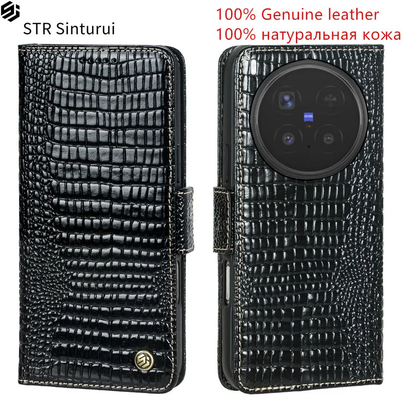 STR 100% Genuine leather lizard pattern card Slot Wallet Cover For vivo X200 Ultra X300 Pro X200s Flip shockproof phone Case
STR 100% Genuine leather lizard pattern card Slot Wallet Cover For vivo X200 Ultra X300 Pro X200s Flip shockproof phone Case