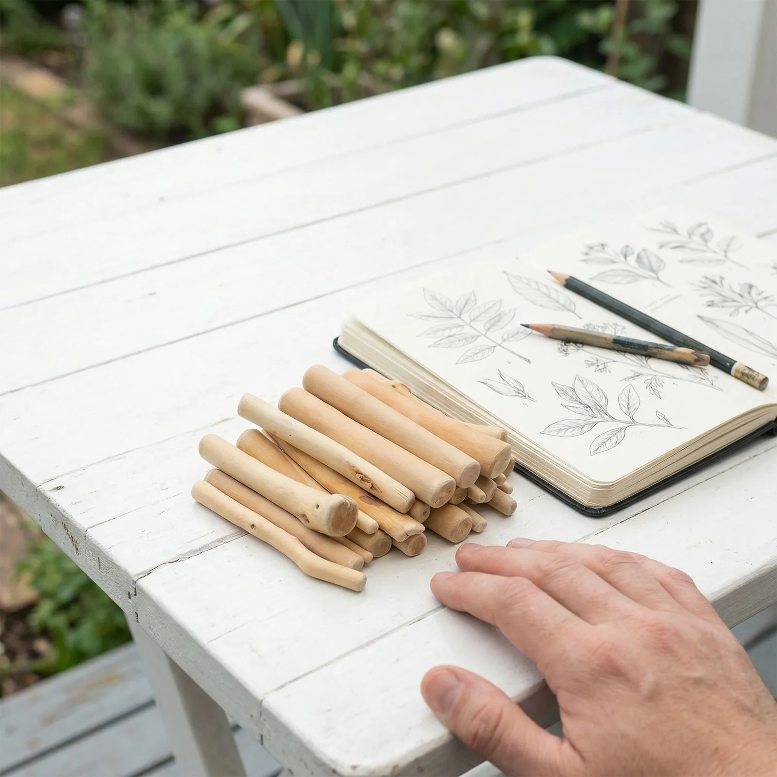 30Pcs Driftwood for Crafts Natural Wood Stems and Logs 4 Inch X 0.8 Inch Smooth Untreated Wooden Craft Sticks DIY Family
30Pcs Driftwood for Crafts Natural Wood Stems and Logs 4 Inch X 0.8 Inch Smooth Untreated Wooden Craft Sticks DIY Family