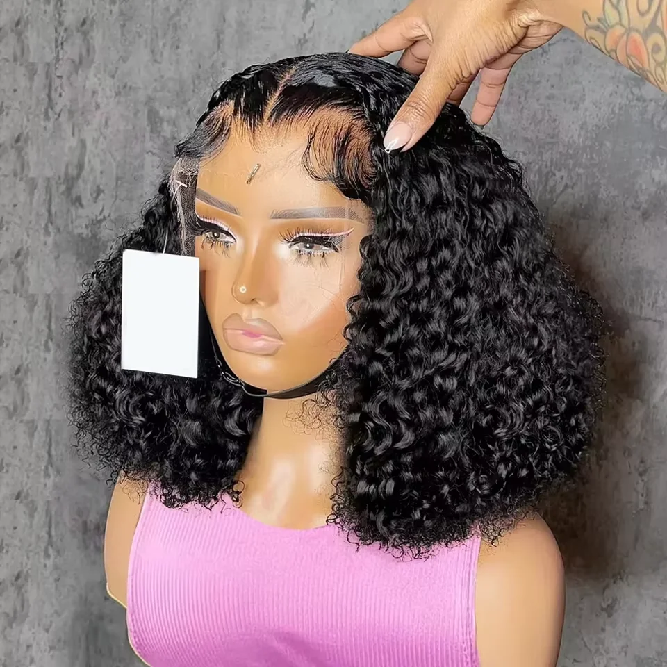 200% Density Jerry Curly Short Bob Wig Human Hair Bob Wigs Deep Wave 13x4 HD Lace Closure Wig Human Hair Wig Deep Curly Wig
200% Density Jerry Curly Short Bob Wig Human Hair Bob Wigs Deep Wave 13x4 HD Lace Closure Wig Human Hair Wig Deep Curly Wig