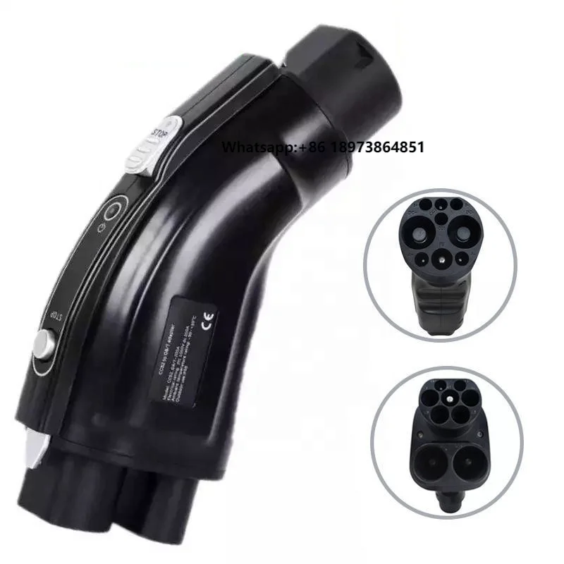 CCS2 to GBT Adapter DC to DC 250A Max 1000VDC Charger Connector Portable Electric Vehicle Accessories CCS2 to GBT Adapter
CCS2 to GBT Adapter DC to DC 250A Max 1000VDC Charger Connector Portable Electric Vehicle Accessories CCS2 to GBT Adapter