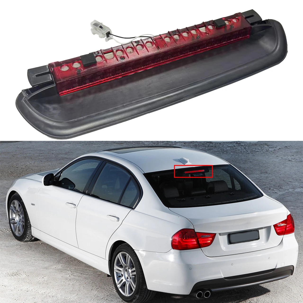 Новый для BMW 3 серии E90 E92 2005-2013, задний третий стоп-сигнал высокого уровня 63257145519, запасные части для автомобилей
Новый для BMW 3 серии E90 E92 2005-2013, задний третий стоп-сигнал высокого уровня 63257145519, запасные части для автомобилей