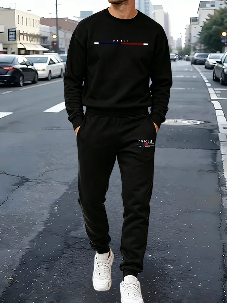 Autumn Daily Casual Sports Pullover Outfit Home Outdoor Comfort Warm Suit 2026 New Men's Tracksuit Crew Neck Hoodie Sweatpants
Autumn Daily Casual Sports Pullover Outfit Home Outdoor Comfort Warm Suit 2026 New Men's Tracksuit Crew Neck Hoodie Sweatpants