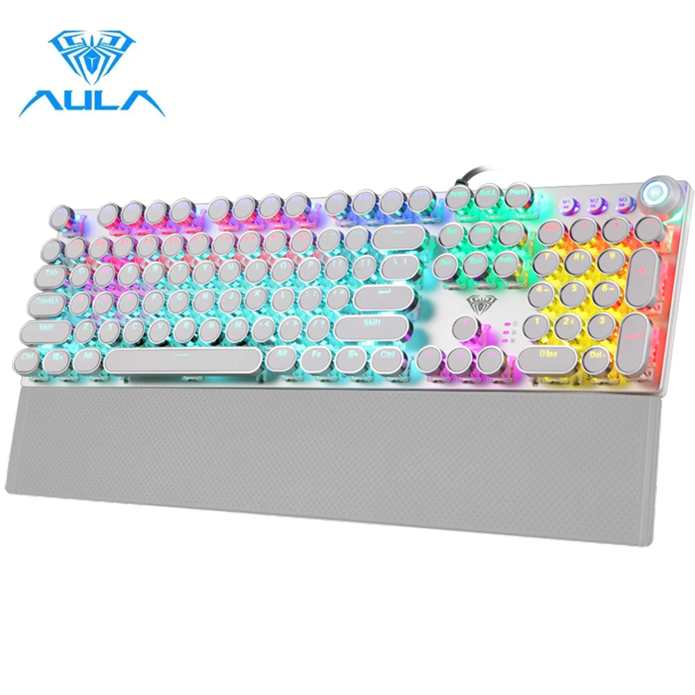 NEW Gaming Mechanical Keyboard AULA F2088 104 Keys Anti-Ghosting profession Driver Keyboards For PC Computer Game Gamer Gaming
NEW Gaming Mechanical Keyboard AULA F2088 104 Keys Anti-Ghosting profession Driver Keyboards For PC Computer Game Gamer Gaming