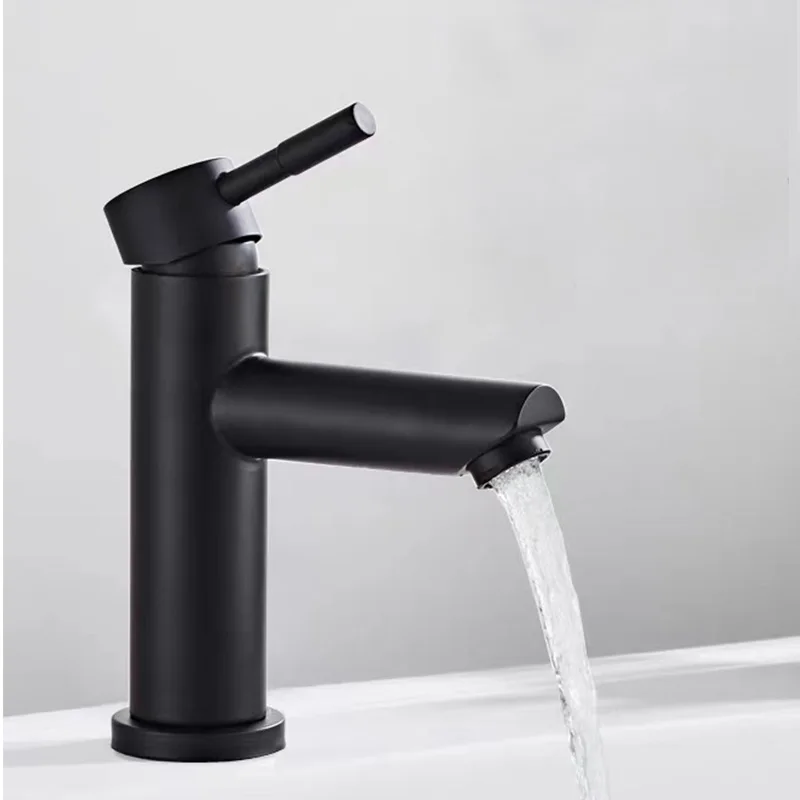 Luxury Matt Black Bathroom Vanity Water Faucet Single Handle Hot Cold Basin Mixer Tap
Luxury Matt Black Bathroom Vanity Water Faucet Single Handle Hot Cold Basin Mixer Tap