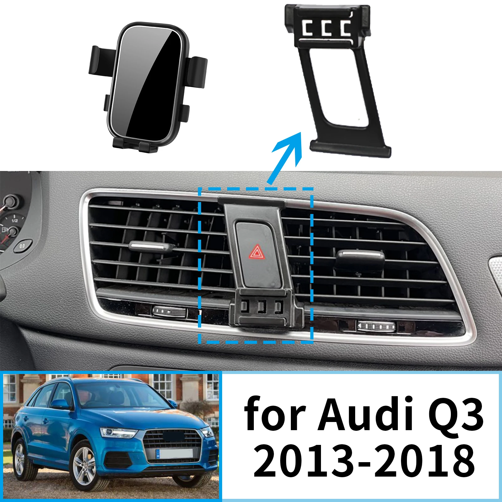 for AUDI Q3 2013 2014 2015 2016 2017 2018 GPS Bracket Navigation Stand Auto Accessories
for AUDI Q3 2013 2014 2015 2016 2017 2018 GPS Bracket Navigation Stand Auto Accessories