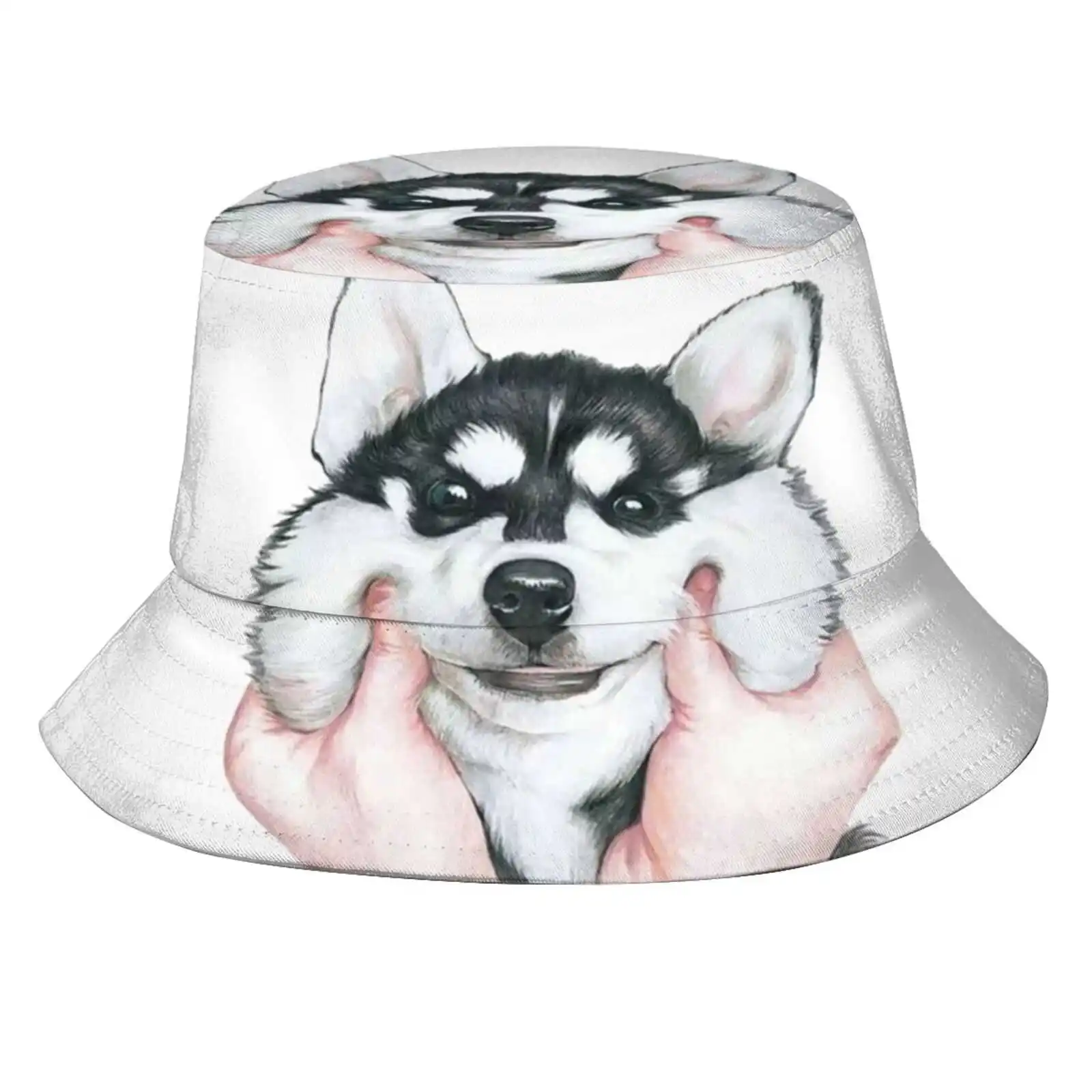 Husky Sun Cap Fisherman Hat Bucket Hats Husky Race Beautiful Cute Cat Black White Hands Smile Friends Animals Dogs Funny Life
Husky Sun Cap Fisherman Hat Bucket Hats Husky Race Beautiful Cute Cat Black White Hands Smile Friends Animals Dogs Funny Life