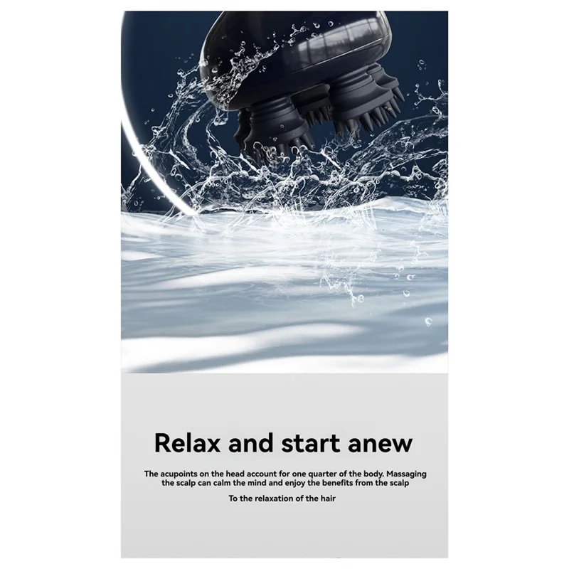 【Minimalist】Deep Tissue Head Massage Cordless EMS Electric Shiatsu Scalp Therapy Promotes Hair Growth Waterproof Stress Relief
【Minimalist】Deep Tissue Head Massage Cordless EMS Electric Shiatsu Scalp Therapy Promotes Hair Growth Waterproof Stress Relief