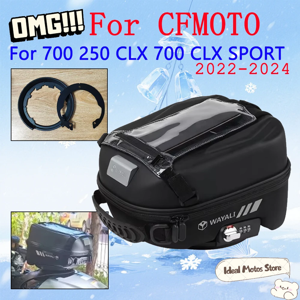Motorcycle Luggage Backpack Saddle Tool Storage Bags For CFMOTO CF MOTO 700 CLX 250 CL-X 700CLX 700CL-X 250CLX Tank Bag Tanklock
Motorcycle Luggage Backpack Saddle Tool Storage Bags For CFMOTO CF MOTO 700 CLX 250 CL-X 700CLX 700CL-X 250CLX Tank Bag Tanklock