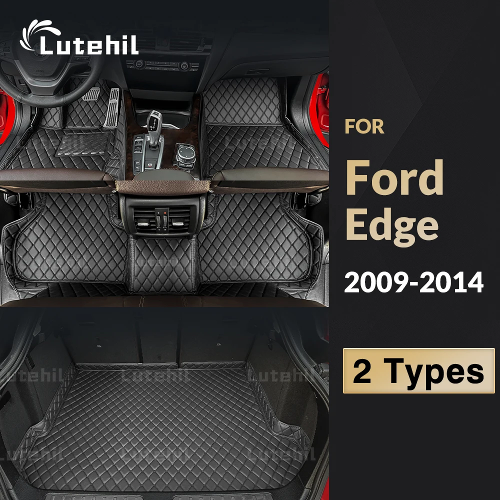 Lutehil Car floor mats for Ford Edge 2009 2010 2011 2012 2013 2014 Car Trunk Mat auto foot Pads carpet interior accessories
Lutehil Car floor mats for Ford Edge 2009 2010 2011 2012 2013 2014 Car Trunk Mat auto foot Pads carpet interior accessories