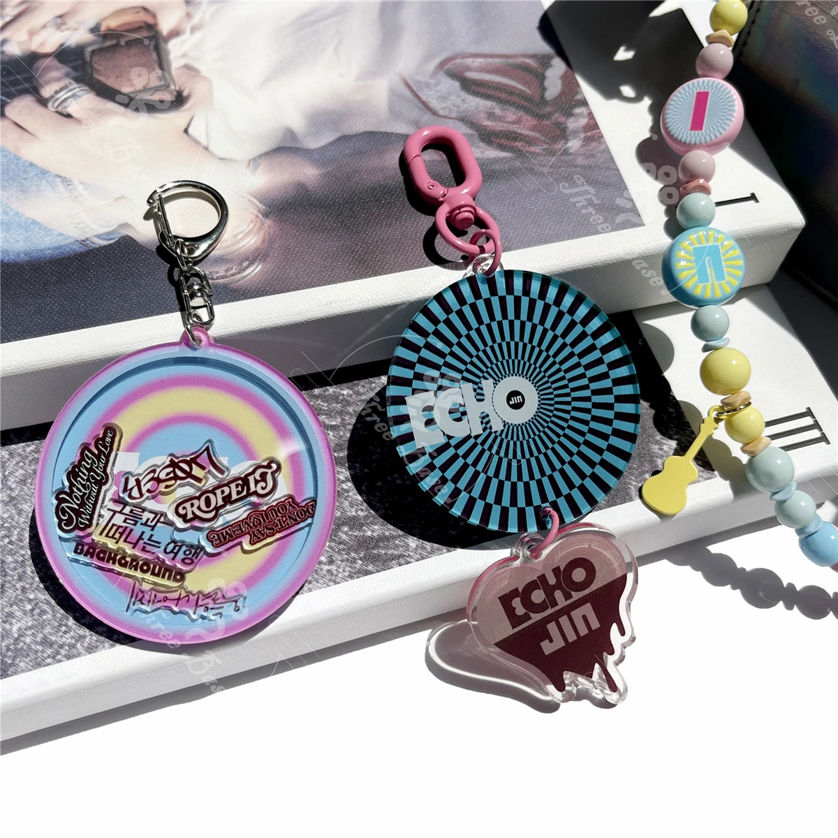 Keychain Jin Echo V LAYOVER TAN RM INDIGO Boy with luv Butter Suga AgustD YTC ON Hope Blackswan Mobile Phone KeyRing Bag Pendant
Keychain Jin Echo V LAYOVER TAN RM INDIGO Boy with luv Butter Suga AgustD YTC ON Hope Blackswan Mobile Phone KeyRing Bag Pendant