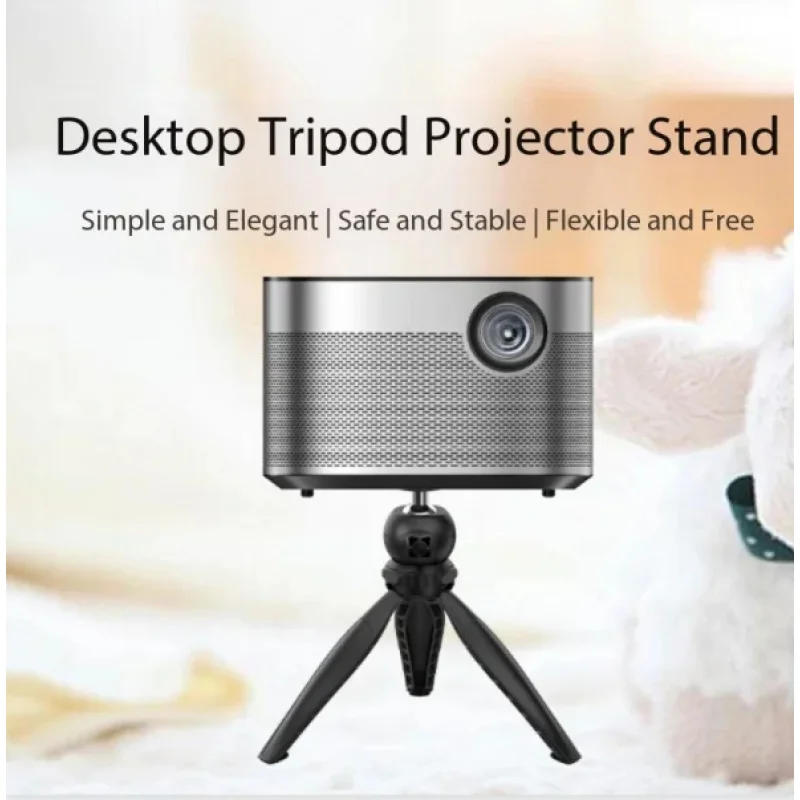 Portable Desktop Tripod 3-Level Adjustable Height with 1/4 Screw Compatible for Camera Shooting Projector
Portable Desktop Tripod 3-Level Adjustable Height with 1/4 Screw Compatible for Camera Shooting Projector