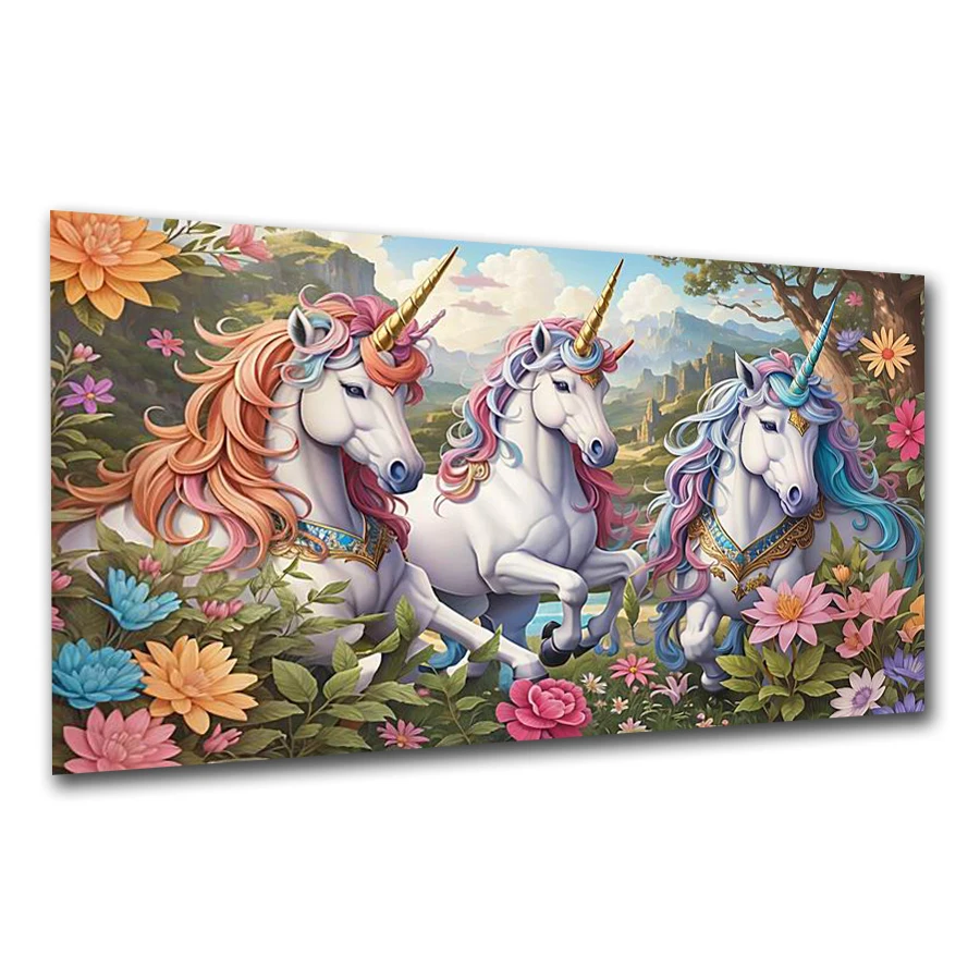 Fullcang Diy Large Size Diamond Painting Unicorn Flowers Full Square Round Drill Mosaic Embroidery Animals Princesses Picture
Fullcang Diy Large Size Diamond Painting Unicorn Flowers Full Square Round Drill Mosaic Embroidery Animals Princesses Picture