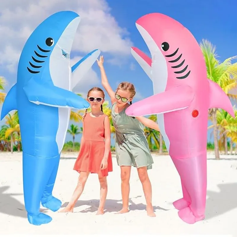 Fun 2-piece shark inflatable costume couple inflatable suit gender reveal party dress up holiday gathering beach party
Fun 2-piece shark inflatable costume couple inflatable suit gender reveal party dress up holiday gathering beach party