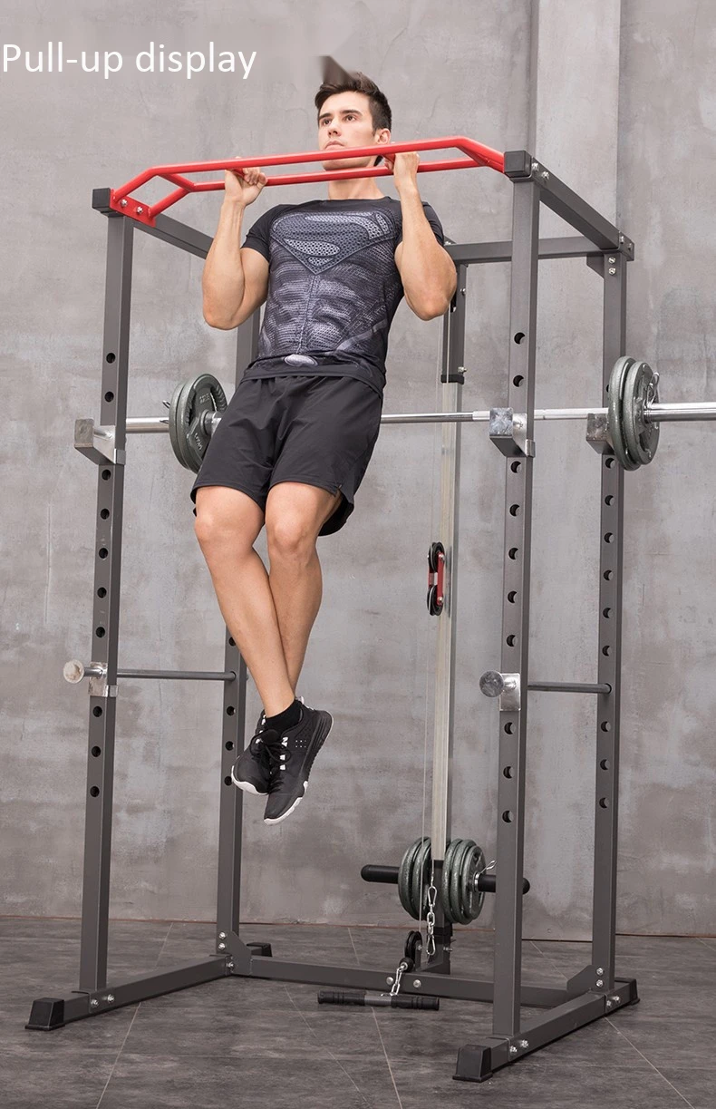 Adjustable Squat Rack Wholesale Home Gym Pull-up & Stretching Power Rack
Adjustable Squat Rack Wholesale Home Gym Pull-up & Stretching Power Rack