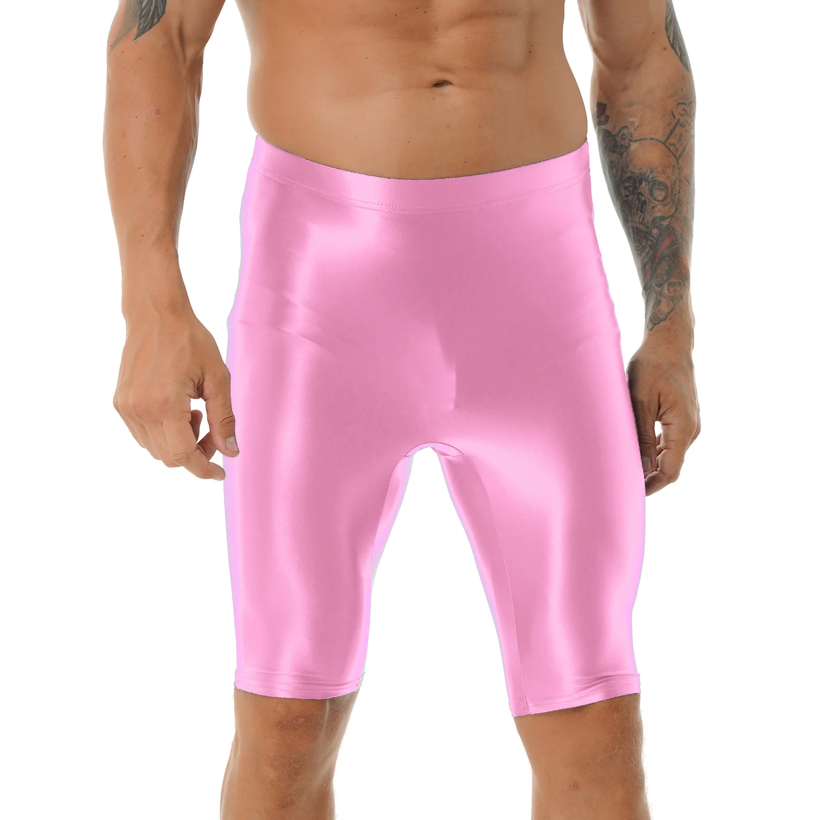 Swimwear Mens Elastic Waistband Short Leggings Swimsuit Swimming Truck Glossy High Waist Shorts Sports Bottoms Swimming Shorts
Swimwear Mens Elastic Waistband Short Leggings Swimsuit Swimming Truck Glossy High Waist Shorts Sports Bottoms Swimming Shorts