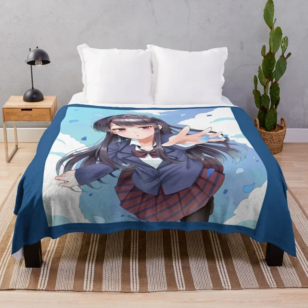 Komi-san wa Comyushou desu., Komi Shouko Throw Blanket Blankets Sofas Of Decoration Sofa Throw Custom Blankets
Komi-san wa Comyushou desu., Komi Shouko Throw Blanket Blankets Sofas Of Decoration Sofa Throw Custom Blankets
