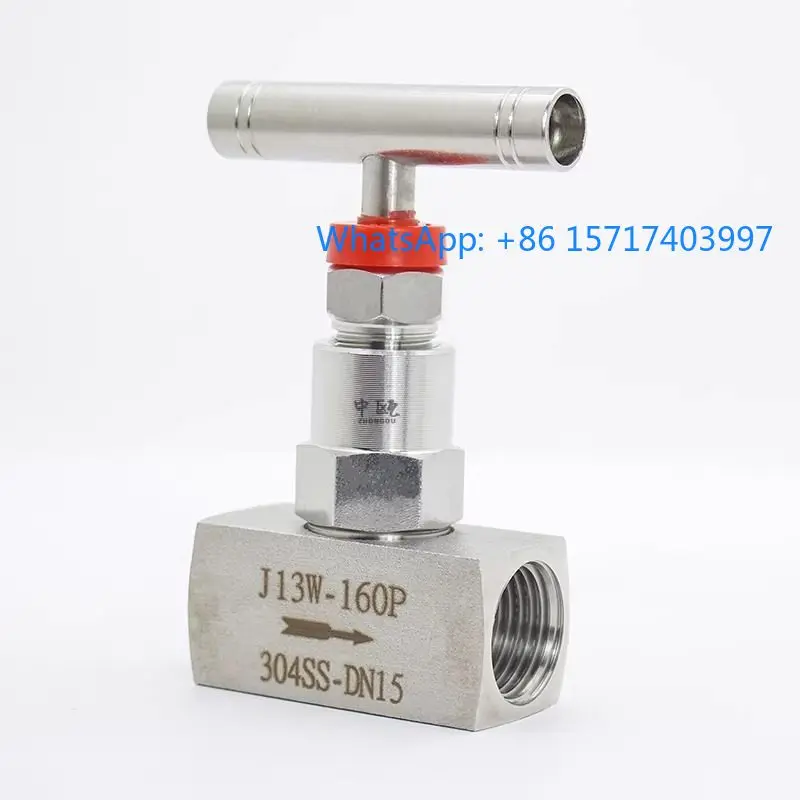 4PCS 304 j13w female thread globe valve needle valve pressure gauge valve instrument high pressure
4PCS 304 j13w female thread globe valve needle valve pressure gauge valve instrument high pressure