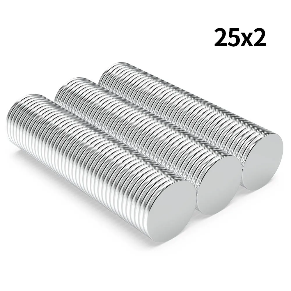 25x2mm N35 Super Strong Neodymium Magnet Round NdfeB Powerful Permanent Magnetic imanes Refrigerator Magnets 25*2
25x2mm N35 Super Strong Neodymium Magnet Round NdfeB Powerful Permanent Magnetic imanes Refrigerator Magnets 25*2