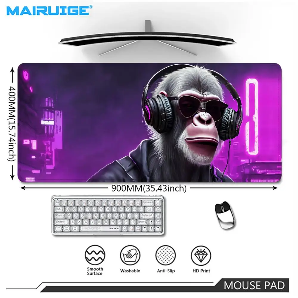 Animal Black Mouse Pad XXL 90X40cm Computer Keyboard Gaming Mats Desk Mat Large Mousepad 40X45 Table Pads gamer
Animal Black Mouse Pad XXL 90X40cm Computer Keyboard Gaming Mats Desk Mat Large Mousepad 40X45 Table Pads gamer
