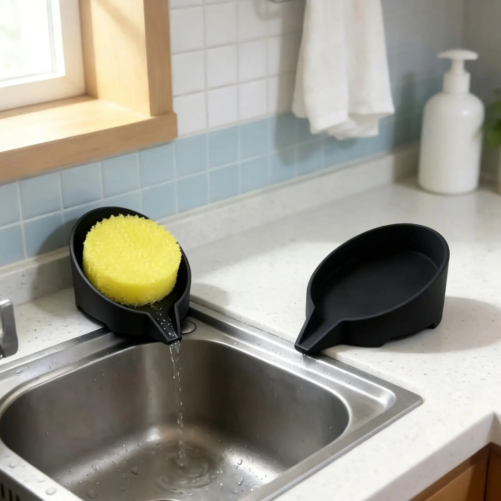 Sponge Holder Countertop Silicone Soap Holder Dish Sponge Rack For Apartment Farmhouse Kitchen Sink Countertop Bathroom
Sponge Holder Countertop Silicone Soap Holder Dish Sponge Rack For Apartment Farmhouse Kitchen Sink Countertop Bathroom