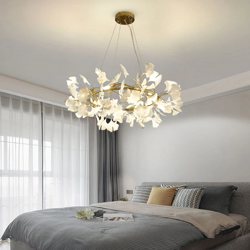 Nordic Ceramic Led Chandeliers Can Be Used For Living Rooms Dining Rooms Modern Ginkgo Leaf Lamp And Room Decoration Lights
Nordic Ceramic Led Chandeliers Can Be Used For Living Rooms Dining Rooms Modern Ginkgo Leaf Lamp And Room Decoration Lights