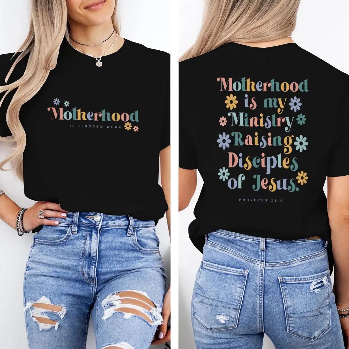 Christian Mom Fashion Casual Tops Gift for Christian Hort Sleeve Breathable Vintage Tshirt Women's Summer Short-sleeved Tops
Christian Mom Fashion Casual Tops Gift for Christian Hort Sleeve Breathable Vintage Tshirt Women's Summer Short-sleeved Tops