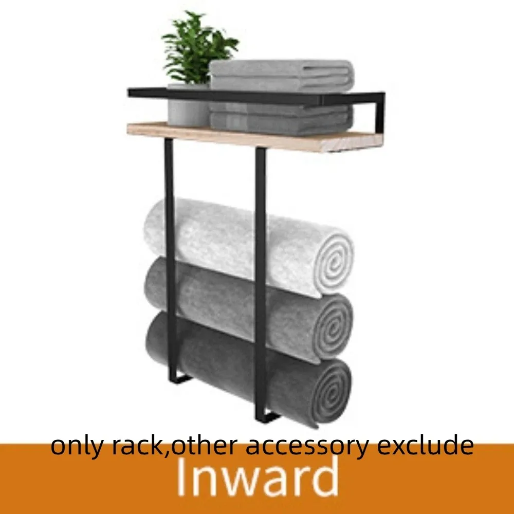 Wood and Iron Bathroom Shelf Rectangle Shape Space Saving Shower Shelf Rust Proof Large Capacity Storage Rack Cosmetics Storage
Wood and Iron Bathroom Shelf Rectangle Shape Space Saving Shower Shelf Rust Proof Large Capacity Storage Rack Cosmetics Storage