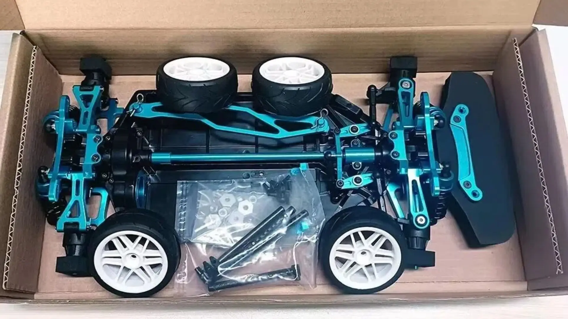 DIY RC Metal&Plastic Chassis Frame Assembled Set for 1/10 Tamiya TT02 RC Model Car Kit
DIY RC Metal&Plastic Chassis Frame Assembled Set for 1/10 Tamiya TT02 RC Model Car Kit